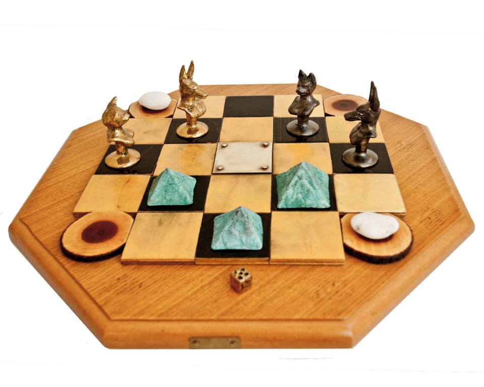 Photograph of the GENESIS game